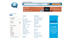 Desktop Screenshot of bangalore-ka.adwayer.in